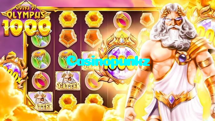 Casinopunkz casino presented on mobile device in Pakistan with slots and live games
